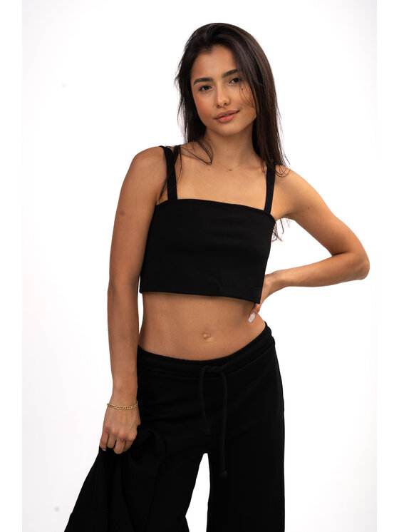 MAI MAI Top RAJA Czarny Oversize
