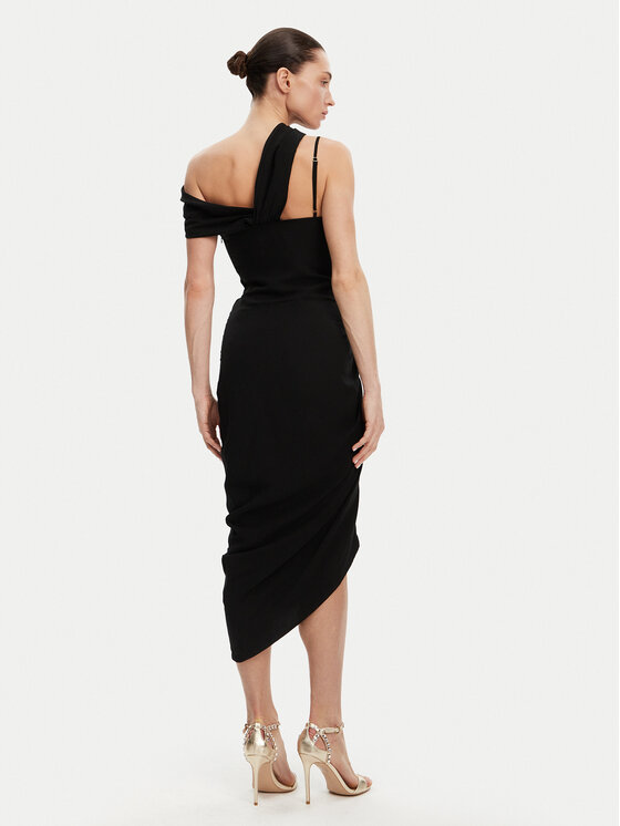 Versace Jeans Couture Versace Jeans Couture Rochie cocktail 78HAO903 Negru Slim Fit