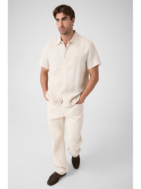 Guess Guess Košile 182675 Šedá Classic Fit