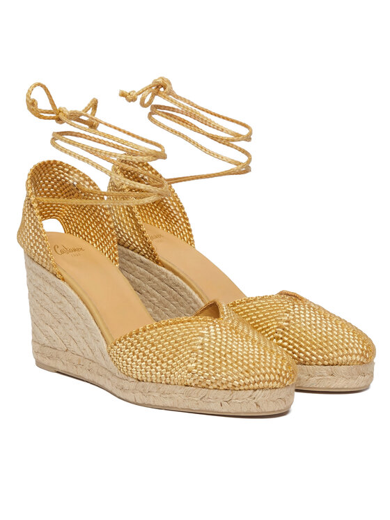 Castañer Castañer Espadryle Cora 026131-1003 Beżowy