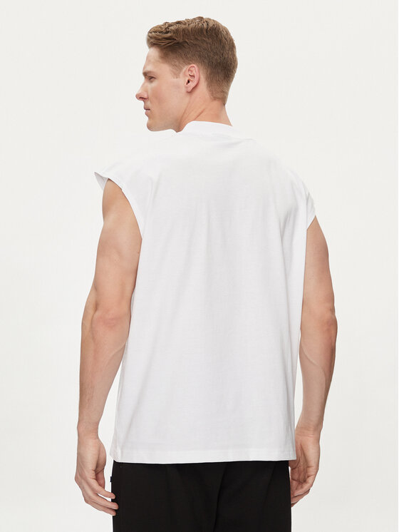 HUGO Hugo Tank top Navertz 50509773 Biela Regular Fit