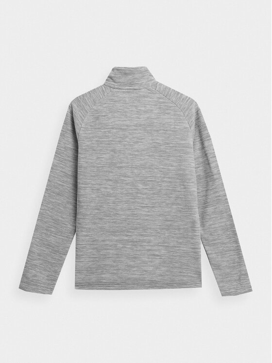 4F 4F Флісовий реглан 4FAW23TFLEF146 Сірий Regular Fit