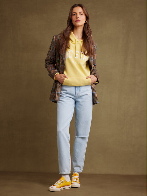 BIG STAR BIG STAR Jeansy SILLA Niebieski Basic Fit