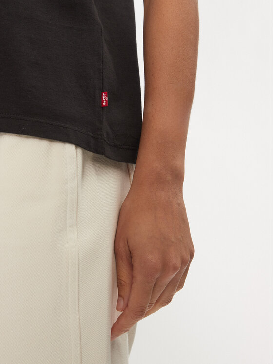 Levi's® Levi's® T-Shirt The Perfect 17369-2780 Μαύρο Standard Fit