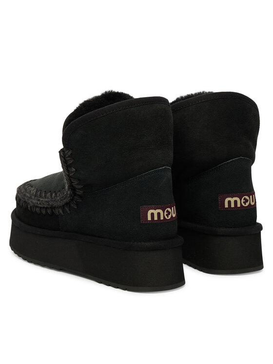 Mou Mou Cizme de zăpadă MU.FW681010A Negru