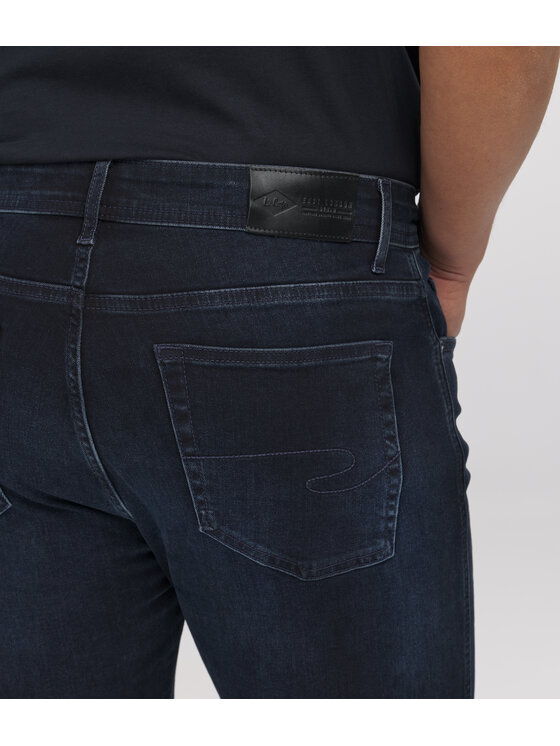 Lee Cooper Lee Cooper Jeansy JEANS M LC7504 1386 DARK USED Niebieski Tapered Fit