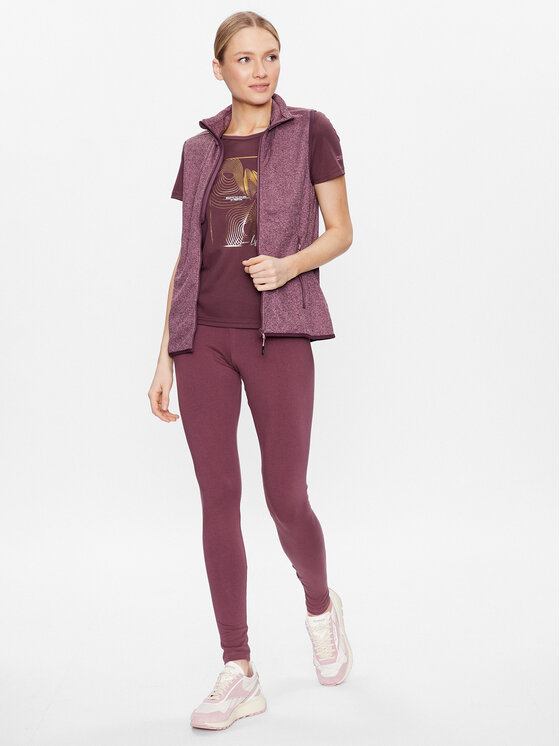 CMP CMP Varrukateta jakk 30H5876 Bordoopunane Regular Fit