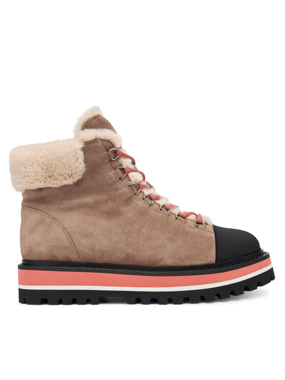 Coccinelle Coccinelle Schnürschuhe E4 TXQ 41 01 01 918 Braun