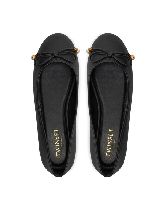 TWINSET TWINSET Балеринки Ballerina 242TCP150 Черен