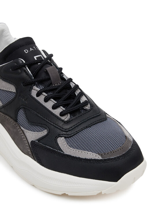 D.A.T.E. D.A.T.E. Sneakersy Fuga  W421-FG-PU Černá
