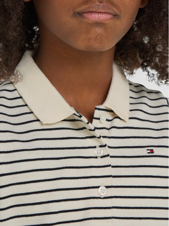 Tommy Hilfiger Tommy Hilfiger Vasaras kleita Classic KG0KG07980 Bēšs Regular Fit