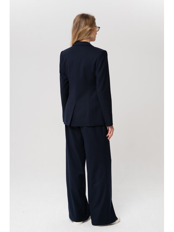 blue shadow blue shadow Marynarka Marietta Granatowy Regular Fit