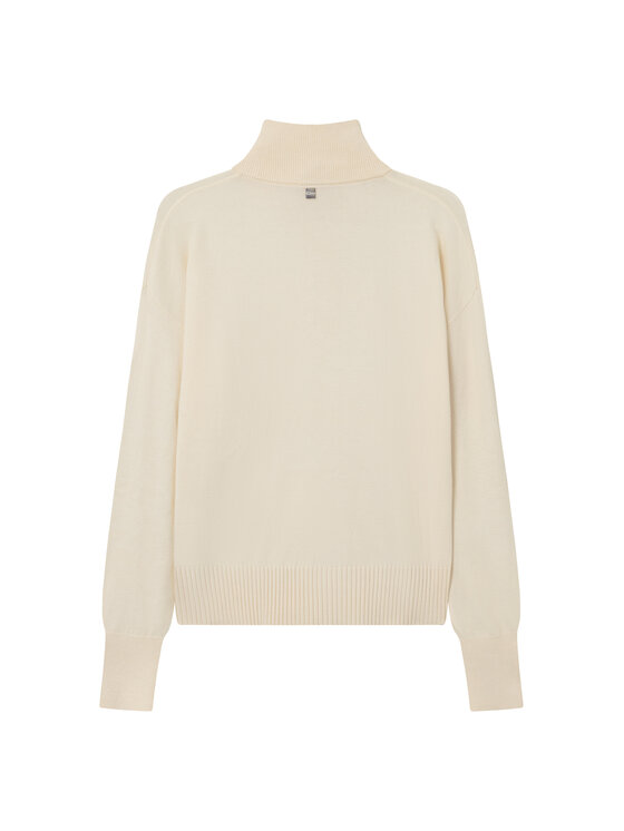Tiffi Tiffi Sweter TIFFI Écru Regular Fit