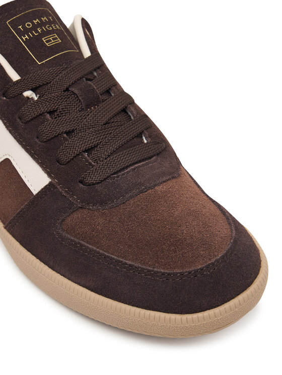 Tommy Hilfiger Tommy Hilfiger Sneakers Th Tribeca Sneaker Suede FW0FW09596 Braun