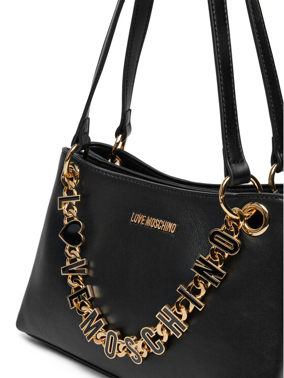LOVE MOSCHINO LOVE MOSCHINO Ročna torba JC4073PP1ML1300A Črna
