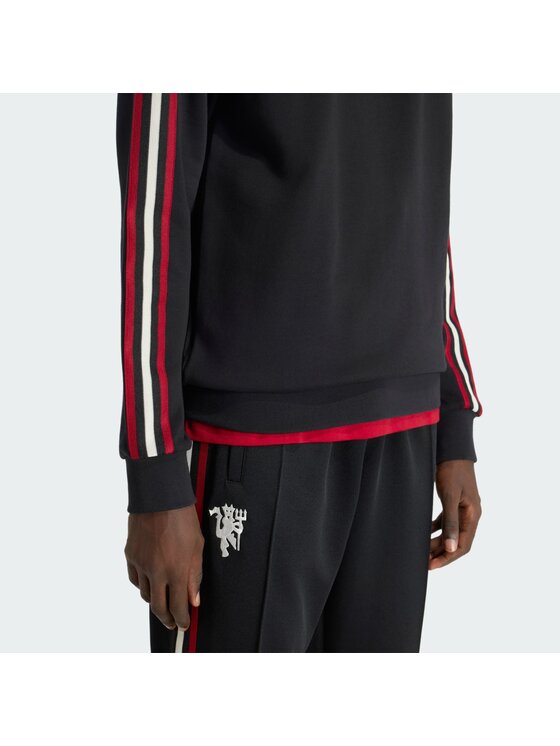 adidas adidas Bluza Manchester United Originals Czarny Regular Fit