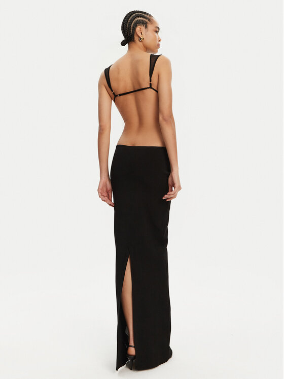 JACQUEMUS JACQUEMUS Večernja haljina 251KN592-2434 Crna Regular Fit