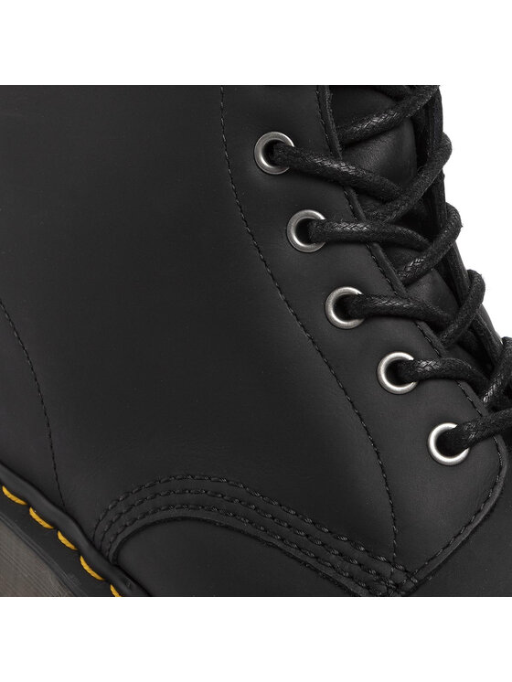 Dr martens black hot sale snow plow