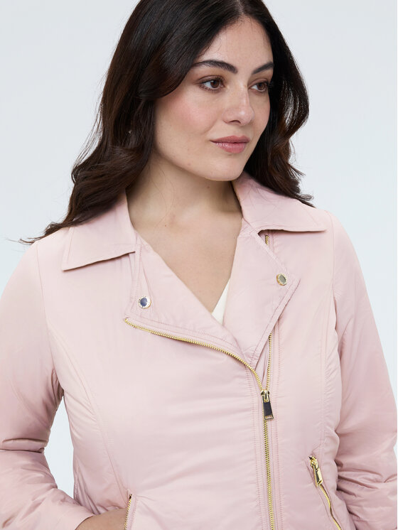 Fiorella Rubino Fiorella Rubino Kurtka puchowa F039T001470N006 Różowy A-Line Fit