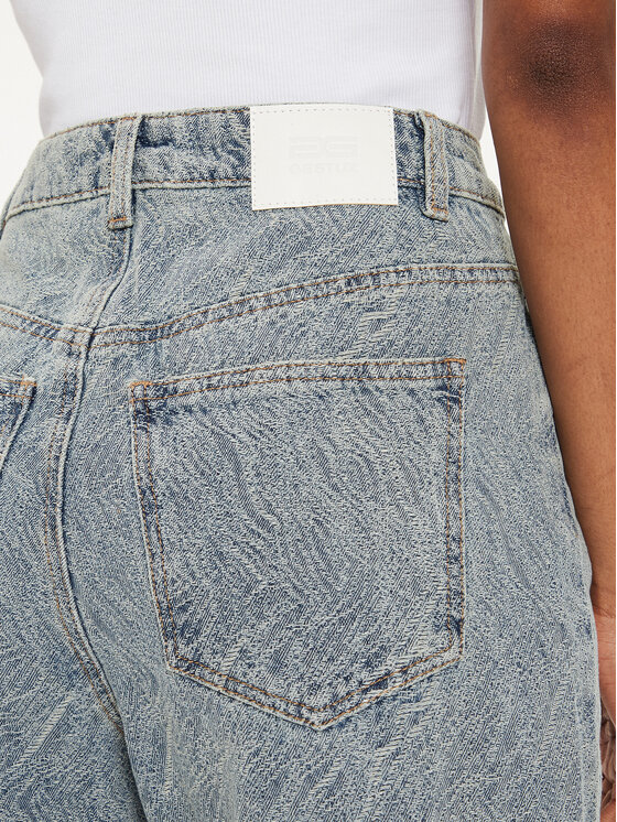 Gestuz Gestuz Jeans hlače Gianna 10908896 Modra Straight Fit
