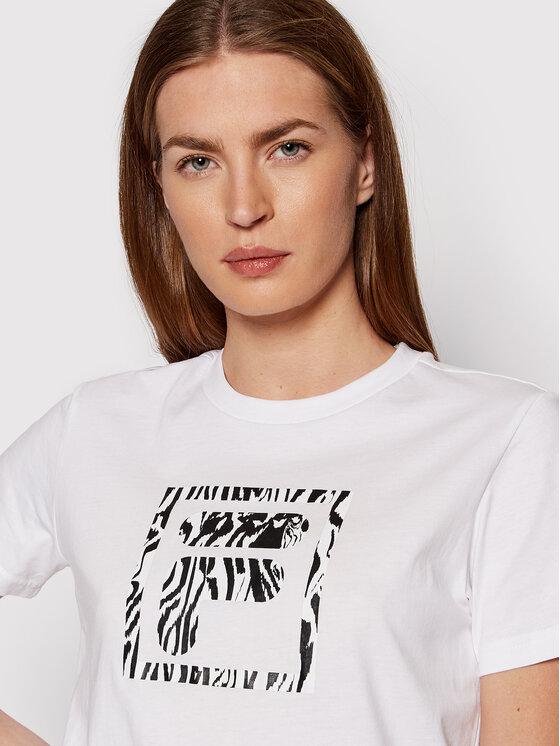 Fila Fila T-shirt Bale FAW0128 Bijela Regular Fit