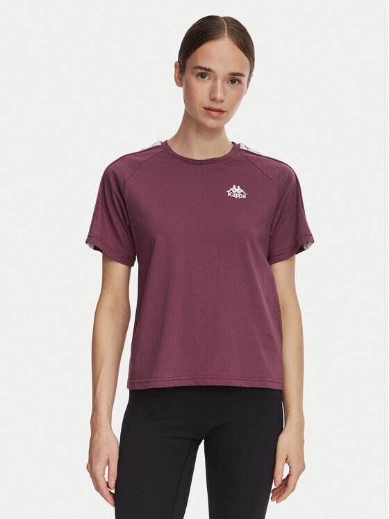 Kappa Tricou 371U6WW Violet Regular Fit