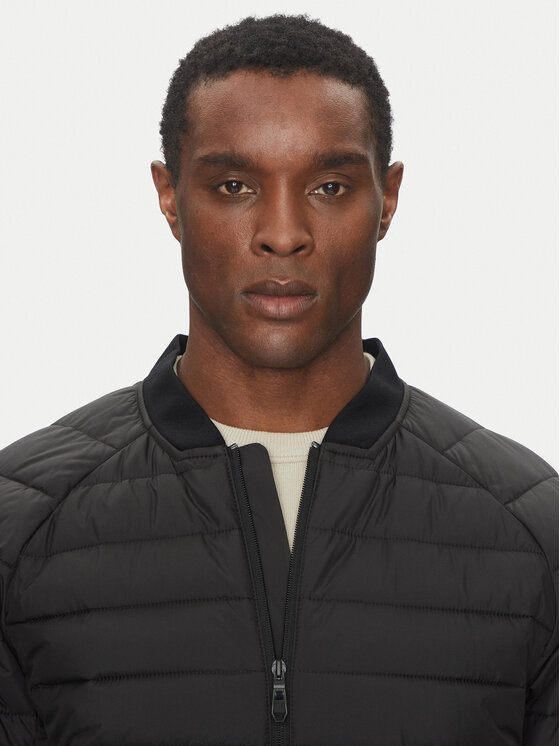 BOSS BOSS Bunda bomber J_Ordos 50529693 Černá Regular Fit