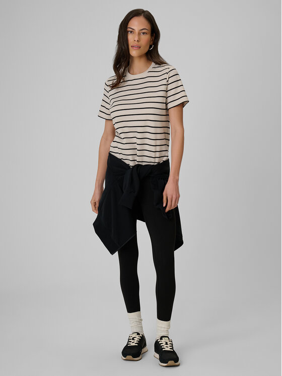 4F 4F T-Shirt OCEANS KEEPERS Kremowy Relaxed Fit