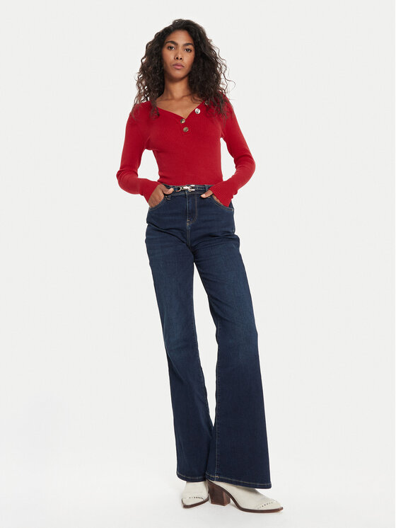 Morgan Morgan Maglione 201-MBANBI.N Rosso Slim Fit