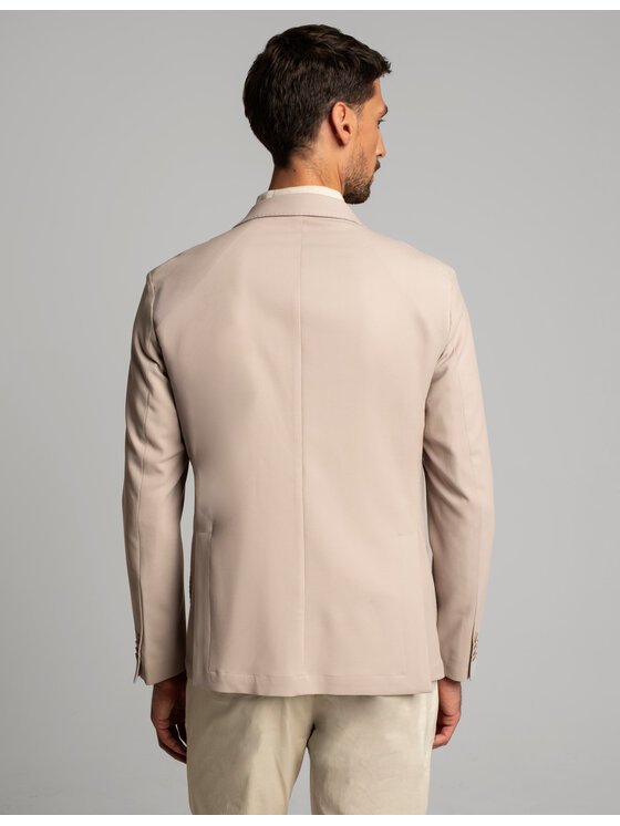 Borgio Borgio Marynarka genoni Beżowy Slim Fit