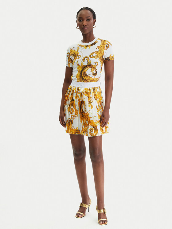 Versace Jeans Couture Versace Jeans Couture Футболка 80HAH608 JS553 Білий Regular Fit