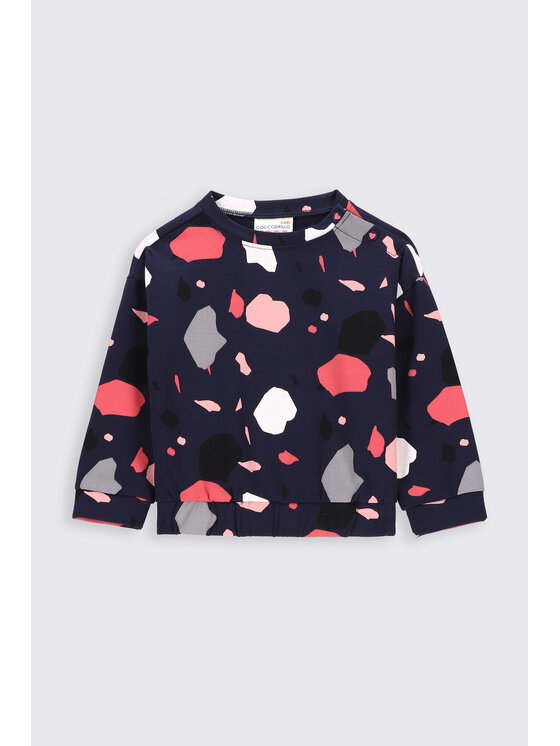 Coccodrillo Coccodrillo Sweatshirt ZC2132102EMN Dunkelblau Regular Fit