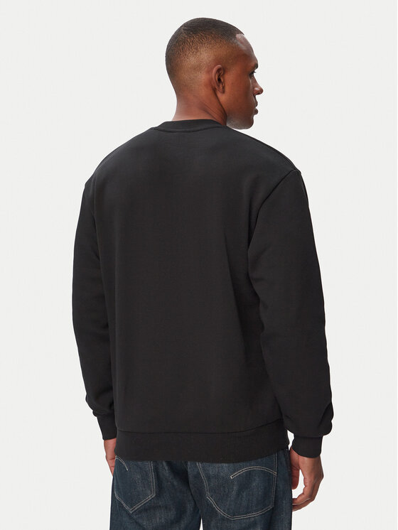 Lacoste Lacoste Felpa SH8868 Nero Regular Fit