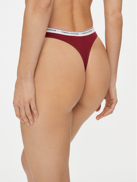 Tommy Hilfiger Tommy Hilfiger Komplet 3 par stringów UW0UW04894 Kolorowy