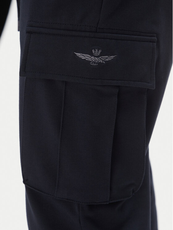 Aeronautica Militare Aeronautica Militare Donji dio trenerke 251PF860F459 Tamnoplava Regular Fit