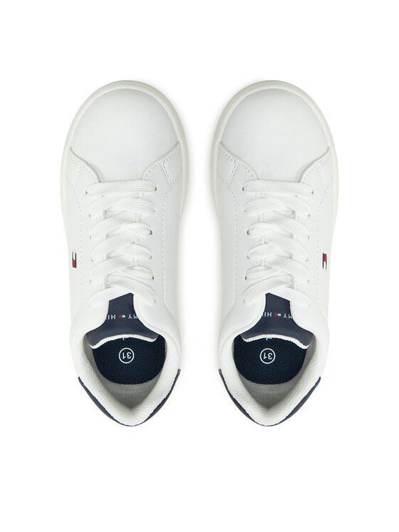 Tommy Hilfiger Tommy Hilfiger Tenisice Low Cut Lace-Up Sneaker T3X9-33848-1355 M Bijela