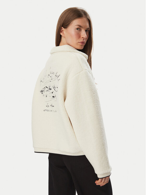 KARL LAGERFELD KARL LAGERFELD Fleece B4W44010 Κρεμ Regular Fit
