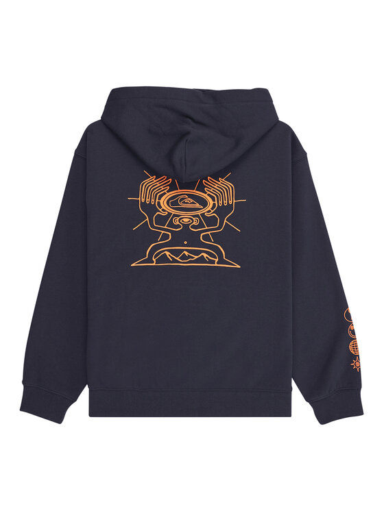 Quiksilver Quiksilver Majica dugih rukava Salt Water Graphic Zip EQBFT03962 Šarena Regular Fit