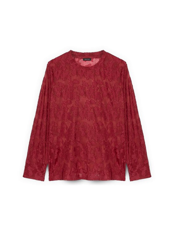 Fiorella Rubino Fiorella Rubino T-shirt G005L008739N026 Rosso Regular Fit