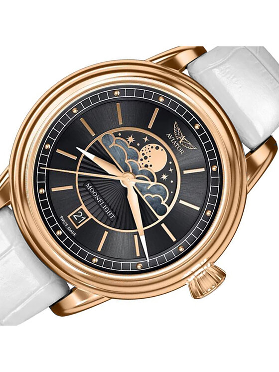 Aviator Aviator Orologio V.1.33.2.253.4WM Bianco