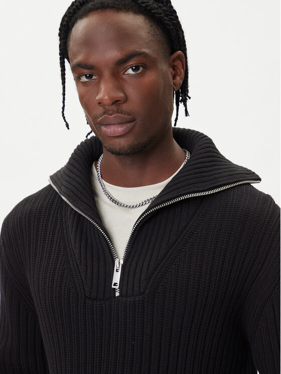 HUGO HUGO Пуловер Srigg 50547002 Черен Relaxed Fit