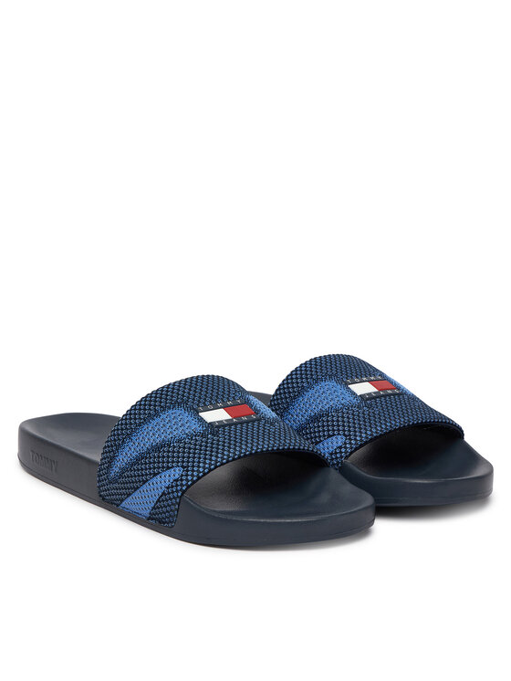 Tommy Jeans Tommy Jeans Pantoletten Tjm Summer Sandal 26 EM0EM01697 Dunkelblau