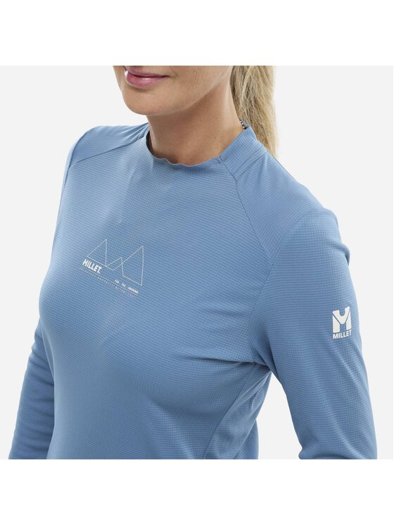Millet Millet Koszulka techniczna Kamet Ts Ls W Niebieski Active Fit