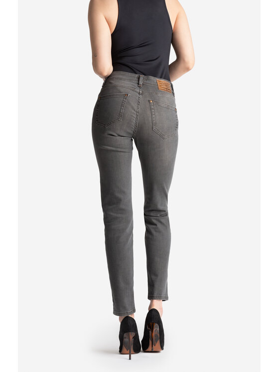 RJ Rocks Jeans RJ Rocks Jeans Jeansy Adele Brązowy Slim Fit