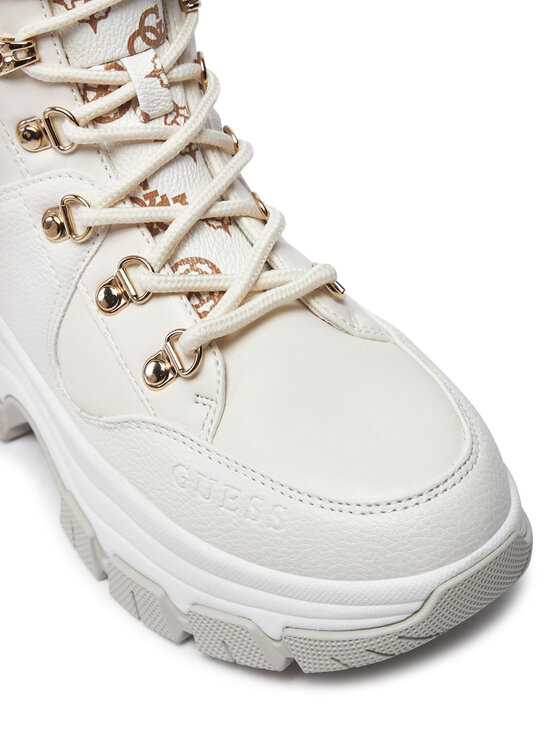 Guess Guess Schnürschuhe Bliza FLFBLI FAL12 Écru