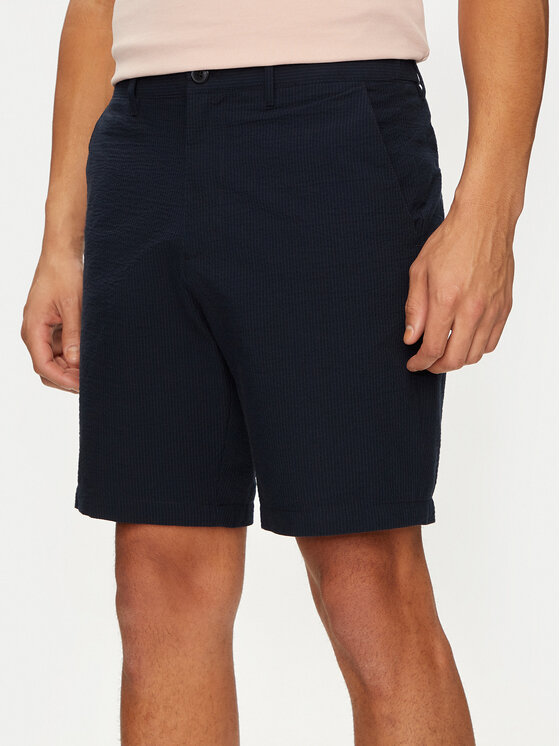 Selected Homme Selected Homme Szövet rövidnadrág Slhregular-Karl 16092367 Sötétkék Regular Fit