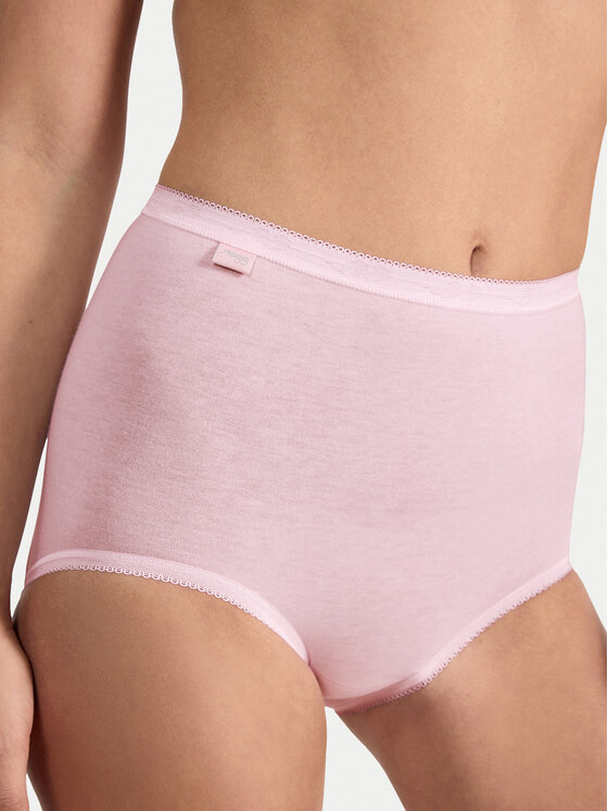 Sloggi Sloggi Set 4 perechi de chiloți de damă clasici Basic 10103326 Colorat