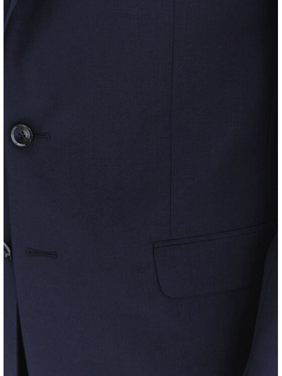 Pako Lorente Pako Lorente Marynarka P000P-3G-005 Granatowy Slim Fit