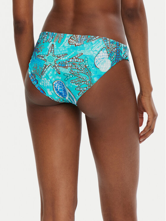 Seafolly Seafolly Spodnji del bikini La Mer 40473-214 Turkizna