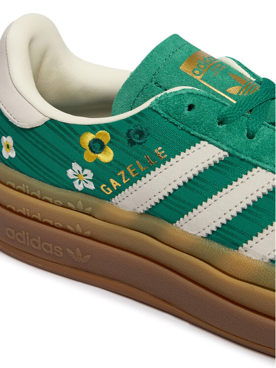 adidas adidas Sneakersy Gazelle Bold IH1920 Zelená